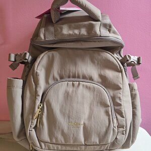 Tik Tok viral Stanley cup holder Issac Mizrahi Backpacks (Purple/Brown)
